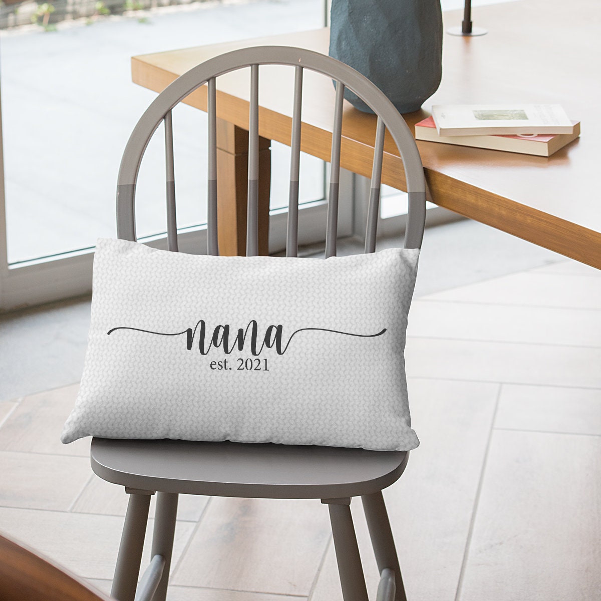 Personalize Nana Gift, Nana Cushion, Mothers Day Pillow, Personalize Pillow Covers, Custom Pillowcases, Custom Pillow, Nana Mothers Day Gift - Arria Home