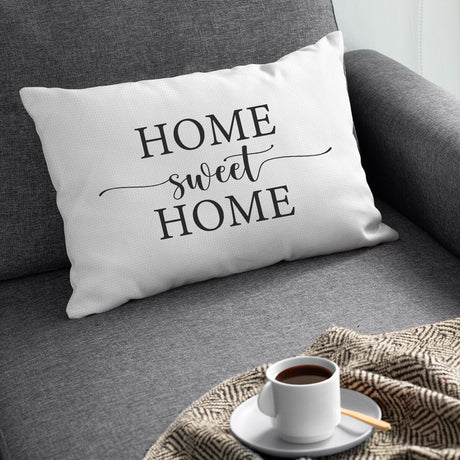 Home Pillow, Home Sweet Home Pillow, New Home Gift, Personalize Home, Rustic Home Decor, Our First Home, Sweet Pillowcase, Housewarming Gift - Arria Home