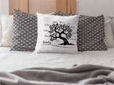 Personalize Family Pillow, Family Pillow Case, Family Reunion, Family Name Pillow, Custom Pillow Case, Personalize Pilllow,Family Tree - Arria Home