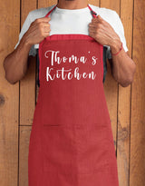 Apron, Personalised Apron, Kitchen Apron, Custom Name Apron, Personalize Apron, Chef Apron, Mom Apron, Baking Apron, Baking Gift, Chef Gift - Arria Home