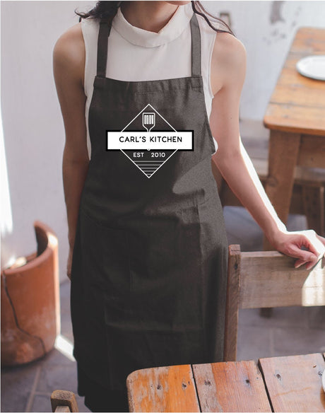 Personalize Apron, Kitchen Apron, Apron, Personalized Apron,Masterchef Apron, Personalised Apron, Baking Apron, Baking Gift, Chef Gift - Arria Home