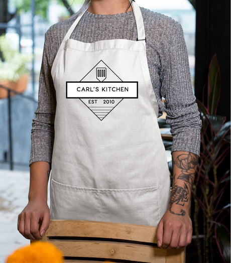 Personalize Apron, Kitchen Apron, Apron, Personalized Apron,Masterchef Apron, Personalised Apron, Baking Apron, Baking Gift, Chef Gift - Arria Home