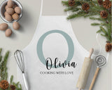 Apron, Name Kitchen Apron, Personalised Apron, Apron With Pocket, Baking Apron , Customized Apron, Mothers Day Gift, Chef Gift - Arria Home