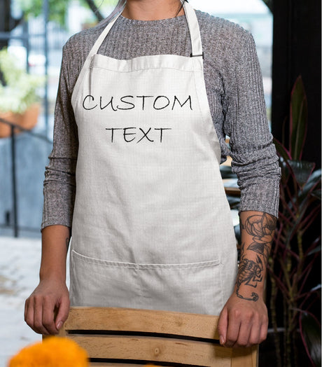 Personalized Apron, Personalize Apron, Personalise Apron, Name Apron, Apron, Apron With Pocket, Customized Apron, Baking Gift, Chef Gift - Arria Home