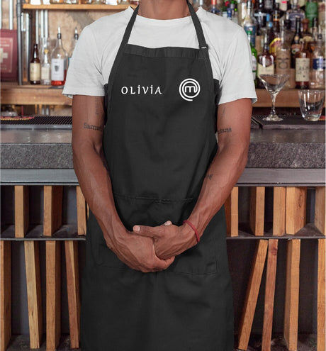 Masterchef Apron, Chef Apron, Custom Apron, Personalized Apron, Apron for Man, Apron, Customized Apron, Chef Gift, Personalized Gift - Arria Home