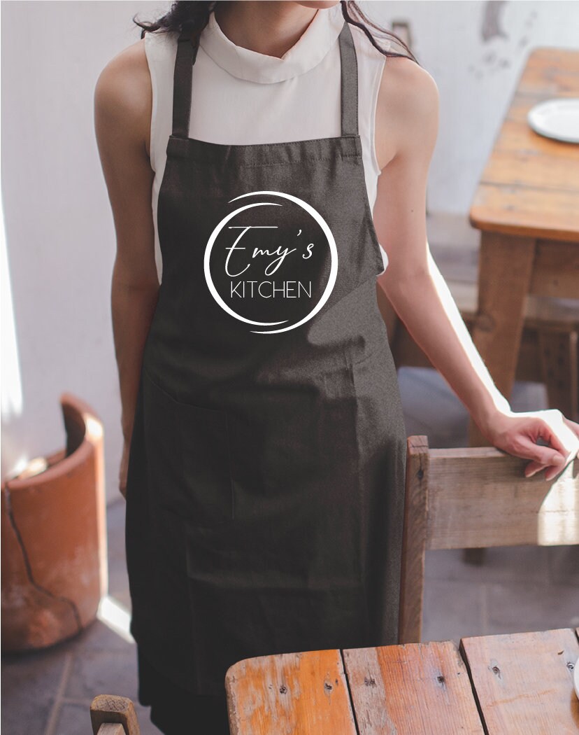 Customized Apron, Kitchen Apron, Apron, Personalized Apron, Custom Apron, Chef Apron, Personalised Apron, Baking Apron, Chef Gift - Arria Home