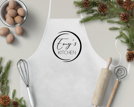 Customized Apron, Kitchen Apron, Apron, Personalized Apron, Custom Apron, Chef Apron, Personalised Apron, Baking Apron, Chef Gift - Arria Home