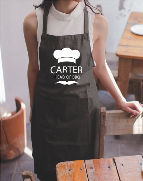 Personalize Apron, Apron, Kitchen Apron, Custom Apron, Chef Apron , Customized Apron, Mothers Day Gift, Personalized Gift, Chef Gift - Arria Home