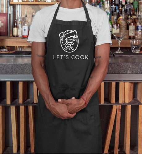 Chef Apron, Personalized Apron, Custom Apron, Mens Apron, Apron for Man, Customized Apron, Mothers Day Gift, Personalized Gift - Arria Home