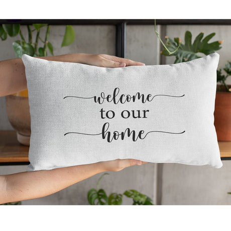 Home Pillow, New Home Gift, Welcome Home Pillow, Home Pillow Cover, Housewarming Pillow, Housewarming Pillow, Farmhouse Pillow Case - Arria Home