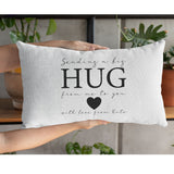 Hug Pillow, Hug Pillow Covers, Personalize Hug Pillow, Hug Cushion,Mothers Day Pillow, Missing Pillow, Mothers Day Gift, Mom Hug Pillow - Arria Home