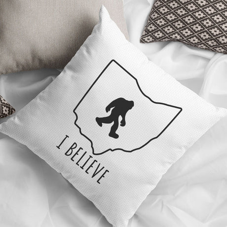 Sasquatch Pillow, Yeti, Bigfoot Gift, Personalized Yeti Pillow, Camping Pillow, Sasquatch Pillow Cover, Camping Pillowcase, PNW Gifts - Arria Home