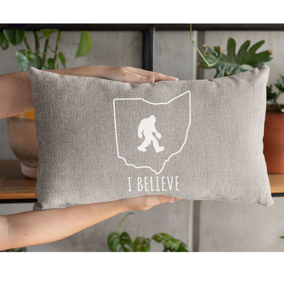 Sasquatch Pillow, Yeti, Bigfoot Gift, Personalized Yeti Pillow, Camping Pillow, Sasquatch Pillow Cover, Camping Pillowcase, PNW Gifts - Arria Home