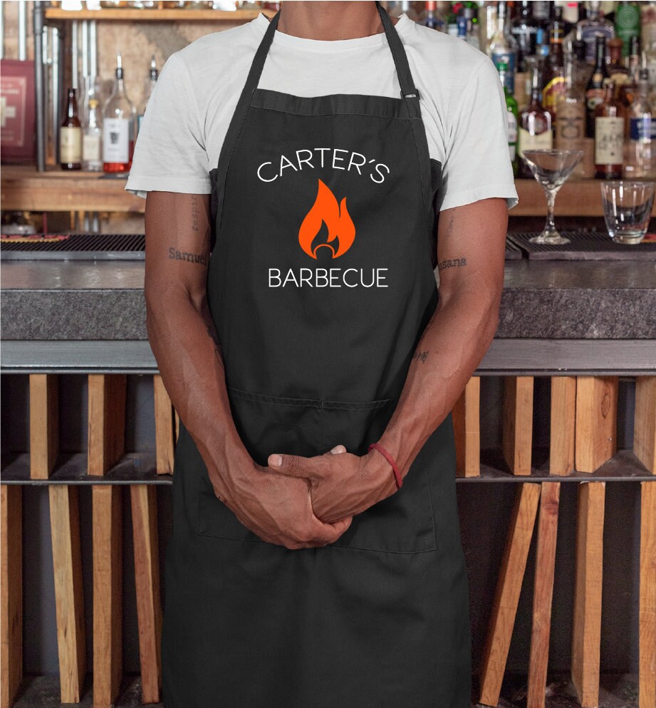 Personalised Apron, Custom Apron, Chef Apron, Mens Apron, Apron for Man, Customized Apron, Mothers Day Gift, Personalized Gift, Chef Gift - Arria Home