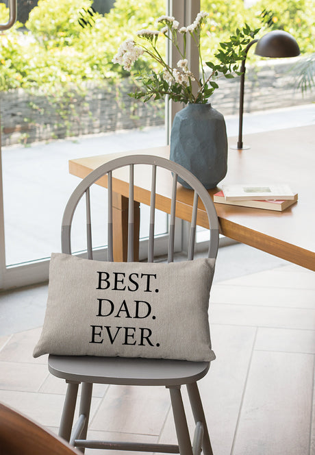 Dad Personalize Pillow Cover, Custom Dad Throw Pillow Cover, Fathers Day Cushion, Kids Name Pilow, Personalize Dad Gifts, Pillow For Dady - Arria Home