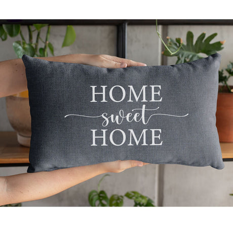 Home Pillow, Home Sweet Home Pillow, New Home Gift, Personalize Home, Rustic Home Decor, Our First Home, Sweet Pillowcase, Housewarming Gift - Arria Home