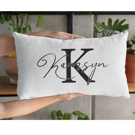 Custom Pillow, Housewarming Gift, Family Name Pillow, Name Pillow Cover, Farmhouse Decor, Custom Throw Pillow, Personalize Pillow Covers - Arria Home