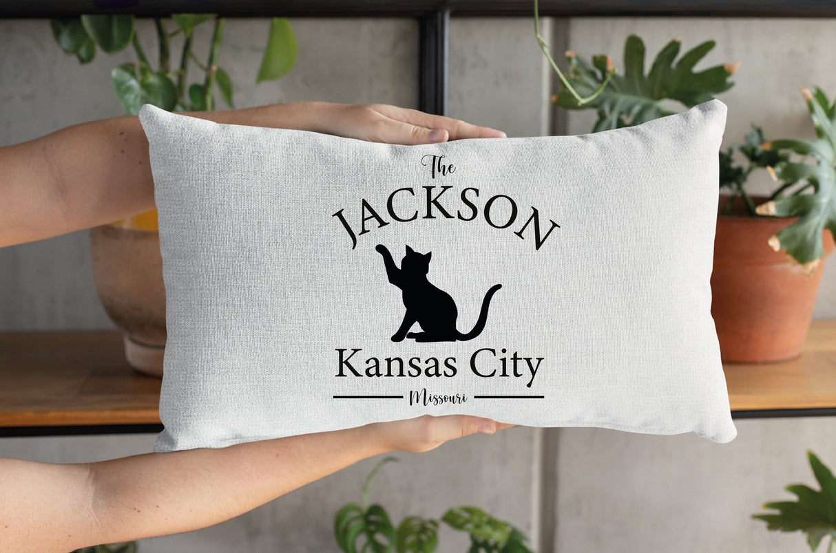 Personalize Farmhouse Animal Pillow, Custom Farmhouse Throw Pillow, Custom Pet Pillow Cover, Pet Name Pillow, Custom Pet Throw Pillow Case - Arria Home