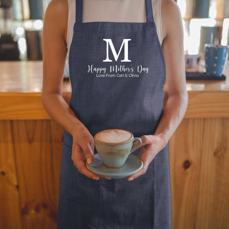 Mom Apron, Mother's day Apron, Personalised Apron, Custom Apron, Kitchen Apron, Apron, Personalize Apron, Chef Apron, Mother's Day Gift - Arria Home