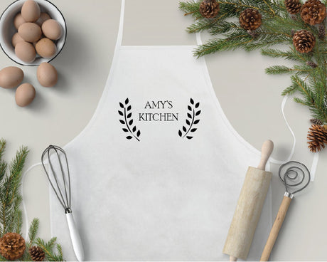 Kitchen Apron, Apron, Personalized Apron, Custom Apron, Chef Apron , Customized Apron, Mothers Day Gift, Personalized Gift, Chef Gift - Arria Home