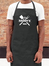 BBQ Dad Apron, Fathers Day Apron, Barbecue Apron, Funny Dad Gift, Gift For Dad, Fathers Day Gift, Apron For Men, Grill BBQ Cooking Apron - Arria Home