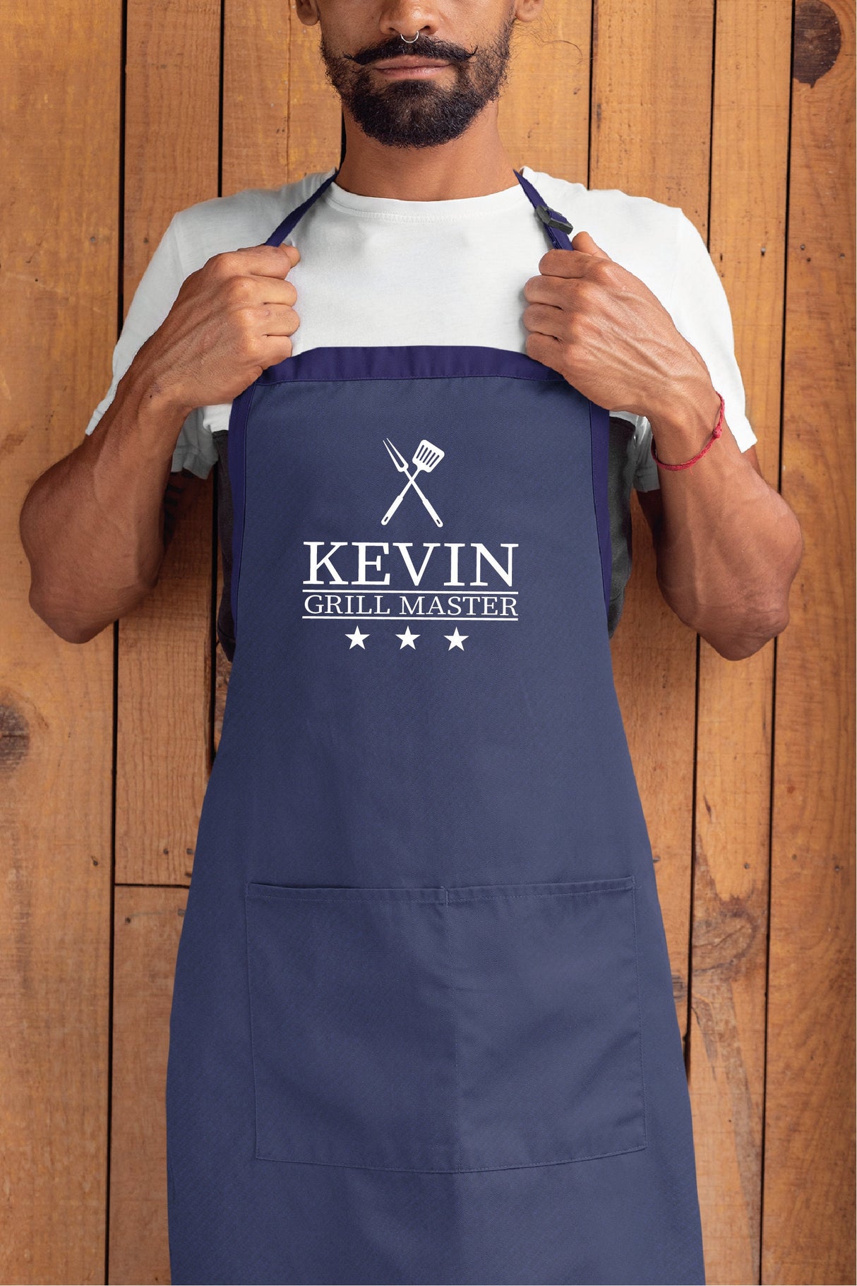 Personalized Apron, Apron For Men, Grill Father Apron, Grill BBQ Cooking Apron, BBQ Dad Apron, Barbecue Apron, Fathers Day Apron, Dad Gift - Arria Home