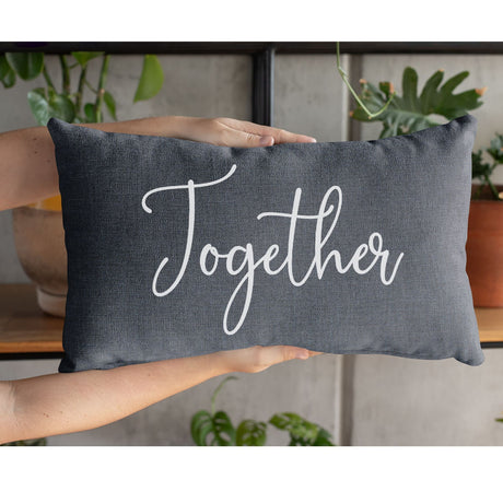 Couple Pillow, Wedding Pillow, Newlywed Gift, Wedding Gift, Housewarming Pillow, Housewarming Gift, Better Together Pillow, Custom Pillows - Arria Home