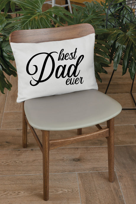 Dad Personalize Pillow Cover, Custom Dad Throw Pillow Cover, Fathers Day Cushion, Kids Name Pillowcase, Personalize Dad Gift, Daddy Pillow - Arria Home