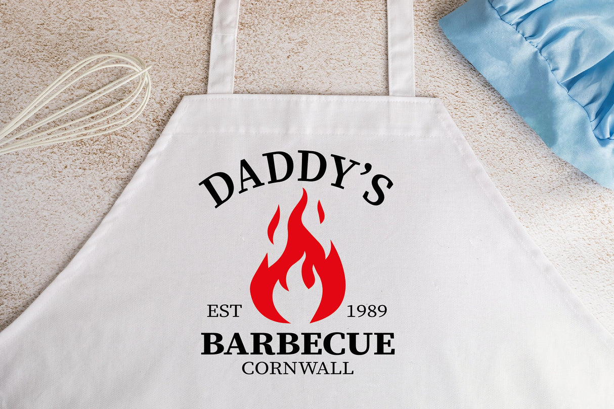 Fathers Day Apron, Grill Dad Apron, BBQ Dad Apron, Barbecue Apron, Dad Apron Gift, Gift For Dad, Fathers Day Gift, Cooking Apron - Arria Home