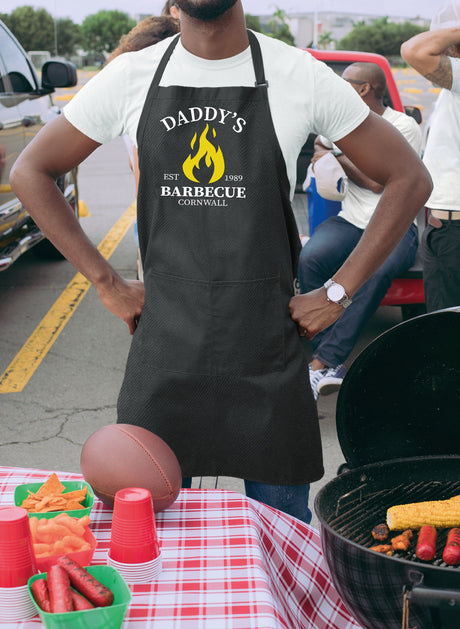 Fathers Day Apron, Grill Dad Apron, BBQ Dad Apron, Barbecue Apron, Dad Apron Gift, Gift For Dad, Fathers Day Gift, Cooking Apron - Arria Home