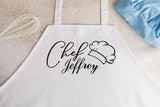 Custom Apron, Chef Apron, Personalize Apron, Head Chef Apron, Cooking Apron, Baking Apron, BBQ Apron, Fathers Day Apron, Fathers Day Gift - Arria Home