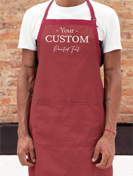 Personalized Apron, Custom Apron, Customizable Apron, Chef Apron, Apron For Men, Apron For Woman, Cooking Apron, Baking Apron, Kitchen Apron - Arria Home