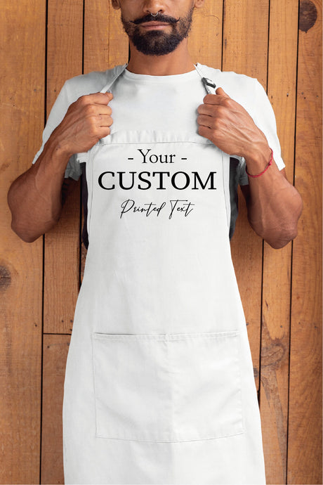 Personalized Apron, Custom Apron, Customizable Apron, Chef Apron, Apron For Men, Apron For Woman, Cooking Apron, Baking Apron, Kitchen Apron - Arria Home