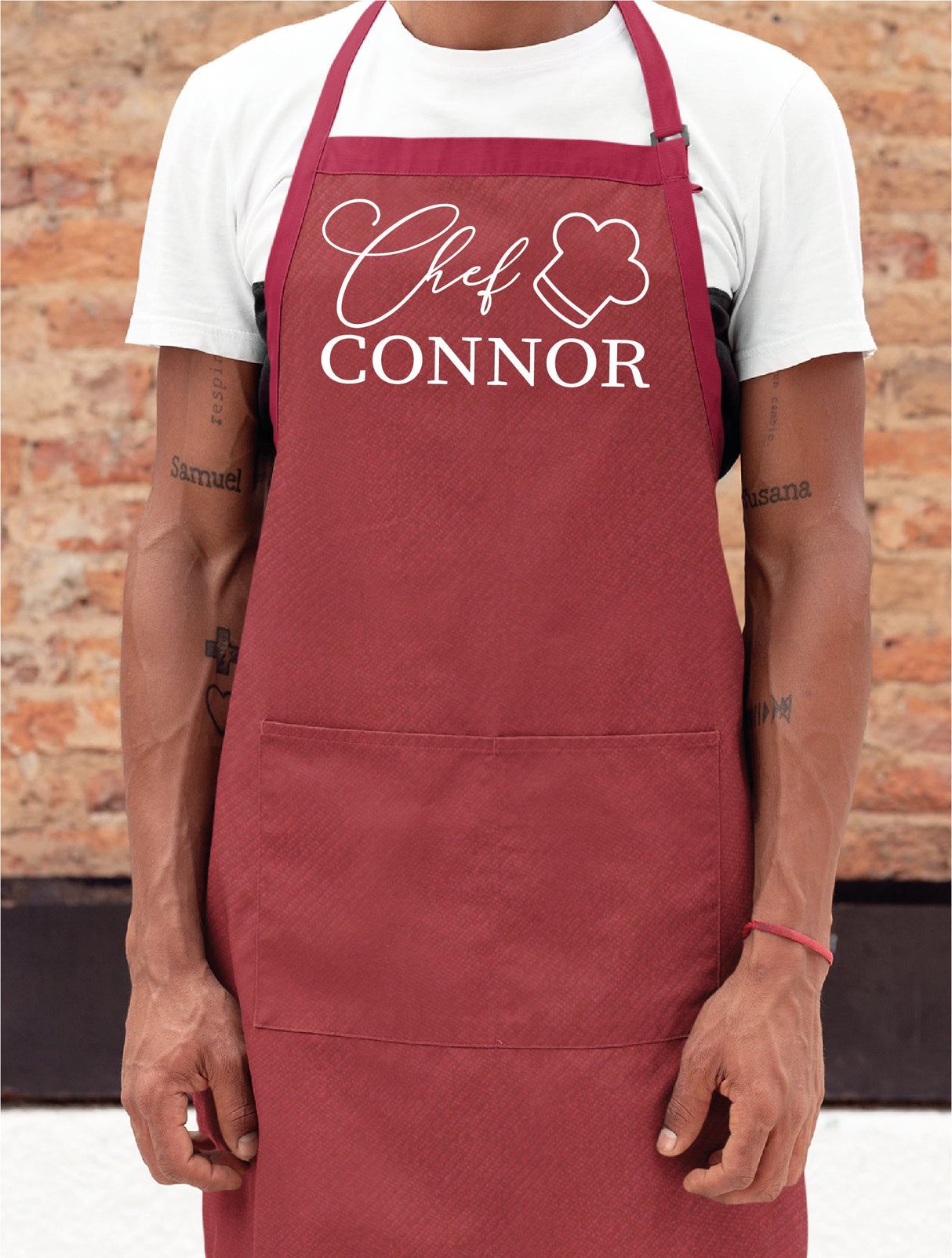 Chef Apron, Personalize Apron, Head Chef Apron, Custom Apron, Cooking Apron, Baking Apron, BBQ Apron, Fathers Day Apron, Fathers Day Gift - Arria Home