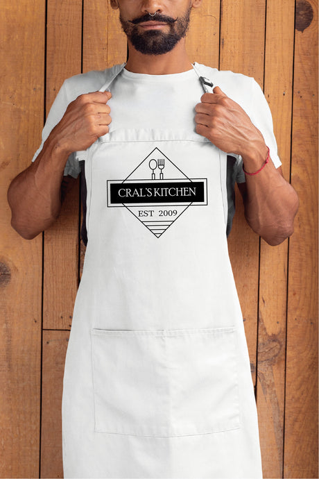 Kitchen Apron, Chef Apron, Custom Apron, Personalized Apron, Cooking Apron, Baking Apron, Apron For Men, Apron For Woman, Personalize Apron - Arria Home