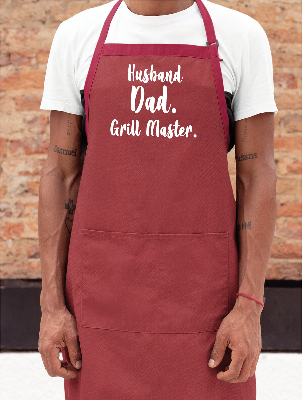 Fathers Day Apron, Bbq Dad Apron, Husband Dad Grill Master, Grill Dad Apron, Apron For Men, Fathers Day Gift, Husband Apron, Gifts For Dad - Arria Home