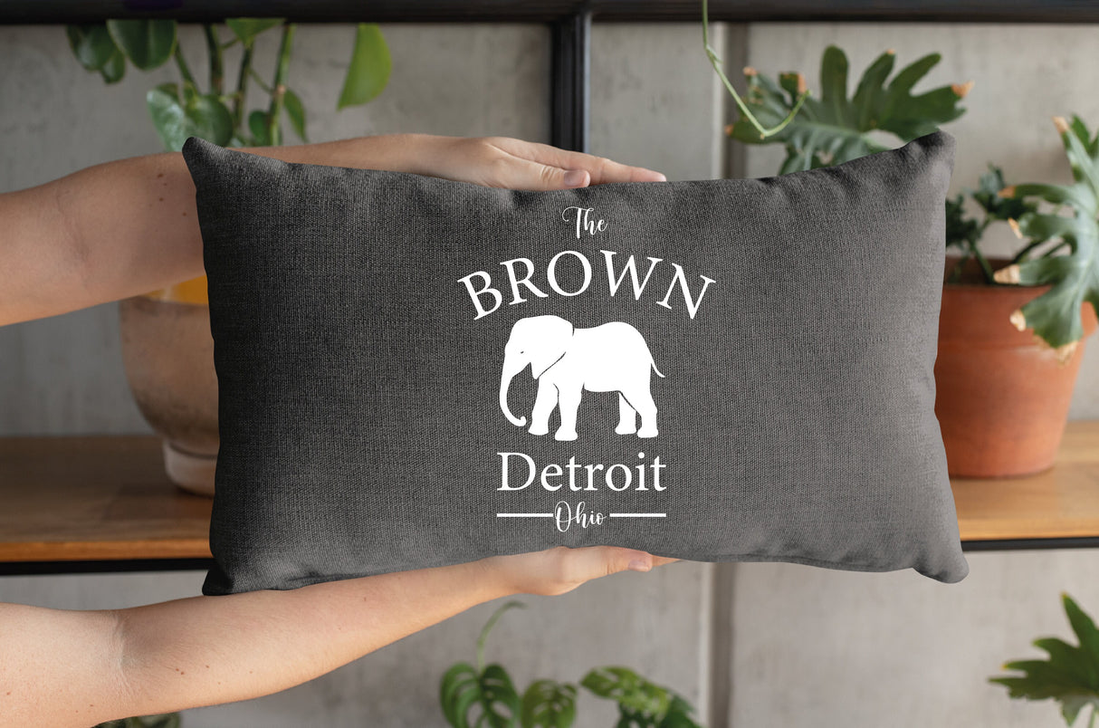 Personalize Farmhouse Animal Pillow, Custom Farmhouse Throw Pillow, Custom Pet Pillow Cover, Pet Name Pillow, Custom Pet Throw Pillow Case - Arria Home