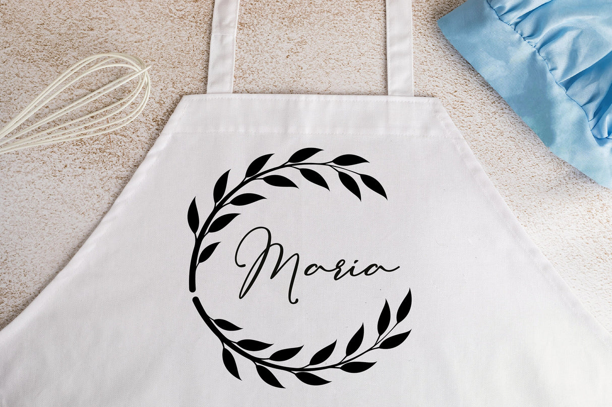 Personalize Apron, Personalized Apron For Women, Custom Apron, Customized Apron, Customizable Apron, Chef Apron, Bakery Apron, Cooking Apron - Arria Home