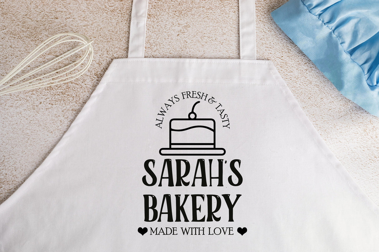 Baking Apron, Baker Apron, Bakery Gift, Cooking Apron, Custom Apron, Apron For Women, Personalized Apron, Personalize Apron - Arria Home