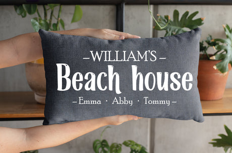 Beach House Pillow, Porch Life Pillow, Patio Pillow Cover, Outdoor Pillow, Summer Pillow, Beach House Decor, New Home Gift, Housewarming - Arria Home