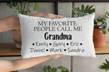 Personalize Grandma Pillow, Grandparent Pillow Cover, Custom Grandpa Pillow, Grandpa Gift, Dad Personalize Pillow, Grandad Gift, Custom Gift - Arria Home