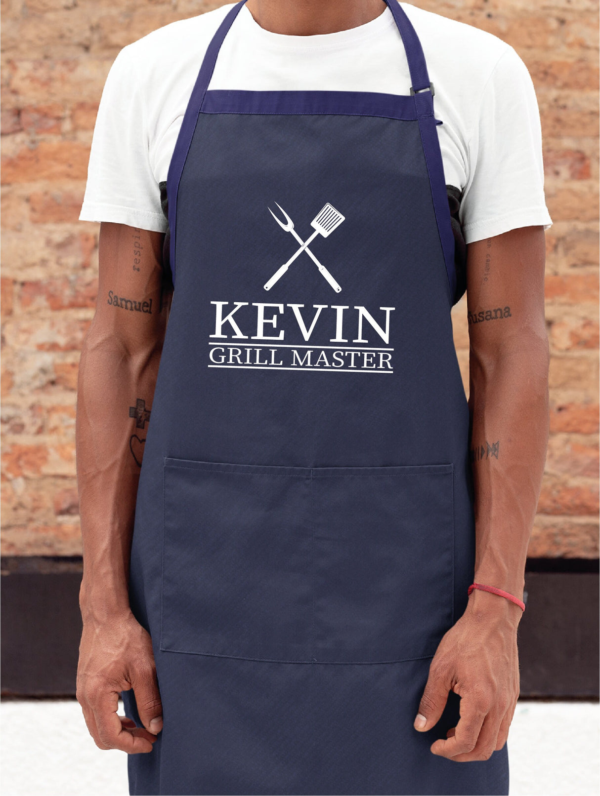 Grill Dad Apron, Barbecue Apron, Bbq Father Apron, Fathers Day Apron, Fathers Day Gift, Kitchen Apron, Chef Apron, Personalize Apron - Arria Home