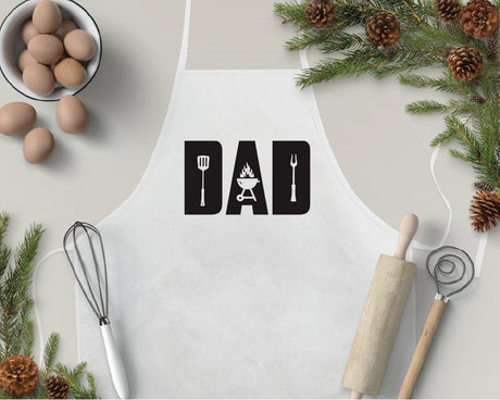 Apron For Men, Dad Apron, Custom Apron, Personalized Apron, Gift for Dad, Customized Apron, Chef Gift, Personalized Gift, Father's Day Gift - Arria Home