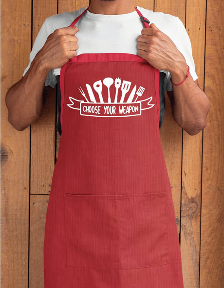 Kitchen Apron, Apron, Personalized Apron, Custom Apron, Chef Apron , Customized Apron, Father's Gift, Personalized Gift, Chef Gif - Arria Home