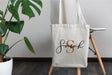 Personalized Initial Tote Bag, Custom Tote Bags, Bridesmaid Tote Bag, Bachelorette Tote, Custom Name Tote Bag, Personalised Tote Bag - Arria Home