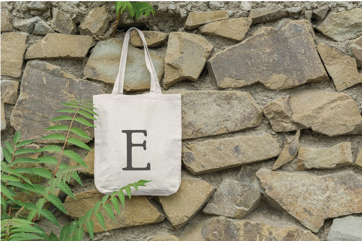 Initial Tote Bag, Personalized Tote Bag, Personalize Tote Bag, Custom Tote Bag, Canvas Tote Bag, Custom Tote Bag Bulk, Bachelorette Tote - Arria Home