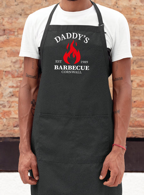 Fathers Day Apron, Grill Dad Apron, BBQ Dad Apron, Barbecue Apron, Dad Apron Gift, Gift For Dad, Fathers Day Gift, Cooking Apron - Arria Home