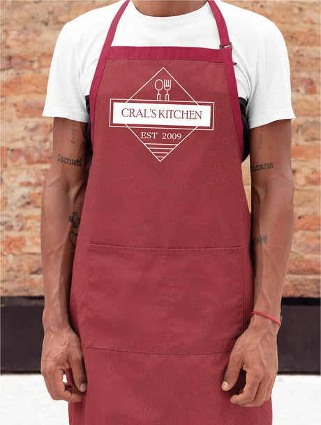 Kitchen Apron, Chef Apron, Custom Apron, Personalized Apron, Cooking Apron, Baking Apron, Apron For Men, Apron For Woman, Personalize Apron - Arria Home