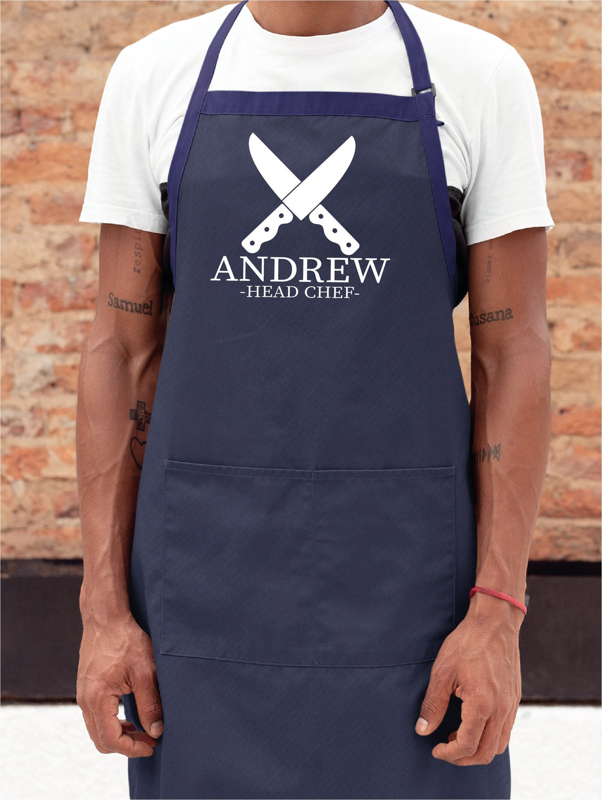 Head Chef Apron, Chef Apron, Personalized Apron, Custom Apron, Cooking Apron, Baking Apron, Fathers Day Apron, Fathers Day Gift, - Arria Home