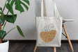 Floral Tote Bag, Reusable Grocery Bag, Cute Tote Bag, Canvas Tote Bag, Shoulder Bag, Eco Friendly Tote Bag, Painted Tote Bag, Market Bag - Arria Home